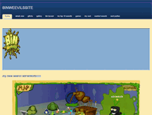 Tablet Screenshot of binweevilsitee.weebly.com