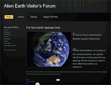 Tablet Screenshot of alienearthvisitors.weebly.com