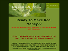 Tablet Screenshot of 200bucksin20minutesaday.weebly.com