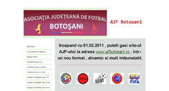 Desktop Screenshot of ajfbotosani.weebly.com