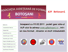 Tablet Screenshot of ajfbotosani.weebly.com