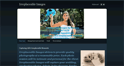 Desktop Screenshot of irreplaceableimages.weebly.com