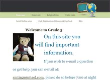 Tablet Screenshot of missisherwoodshomepage.weebly.com