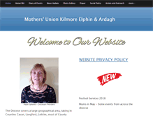 Tablet Screenshot of mothersunion-kilmore.weebly.com