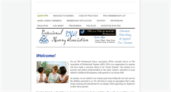 Desktop Screenshot of professionalnannyassociation.weebly.com