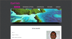 Desktop Screenshot of eyalkatz.weebly.com