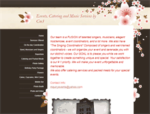 Tablet Screenshot of eventscateringmusic.weebly.com