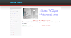 Desktop Screenshot of lambtonhat.weebly.com