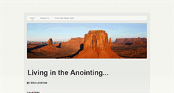 Desktop Screenshot of livingintheanointing.weebly.com
