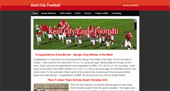 Desktop Screenshot of kentcityfootball.weebly.com