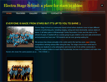 Tablet Screenshot of electrastageschool.weebly.com