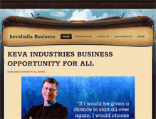 Tablet Screenshot of kevaindiabusiness.weebly.com