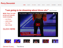 Tablet Screenshot of perrydevonish.weebly.com