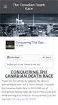 Mobile Screenshot of canadiandeathrace.weebly.com