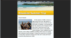 Desktop Screenshot of hawaiiadventure.weebly.com
