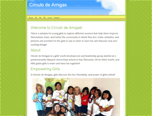 Tablet Screenshot of circulodeamigas.weebly.com