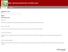 Tablet Screenshot of greenzonerinvites.weebly.com