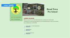 Desktop Screenshot of broadtownpreschool.weebly.com