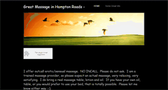 Desktop Screenshot of greatsensualmassagehamptonroads.weebly.com
