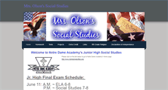 Desktop Screenshot of mrsolsonsocialstudies.weebly.com