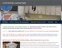 Tablet Screenshot of cyndislearning.weebly.com