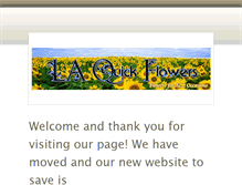 Tablet Screenshot of laquickflowers.weebly.com