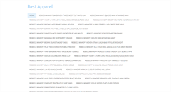 Desktop Screenshot of bestapparelo93.weebly.com