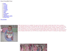 Tablet Screenshot of lillysoverstuffedcloset.weebly.com