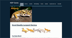 Desktop Screenshot of nspgecko.weebly.com