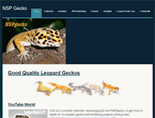 Tablet Screenshot of nspgecko.weebly.com
