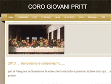 Tablet Screenshot of corogiovanipritt.weebly.com