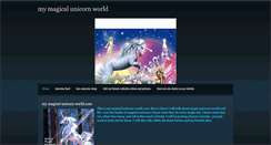 Desktop Screenshot of mymagicalunicornworld.weebly.com