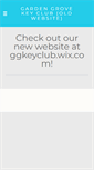 Mobile Screenshot of gghskeyclub.weebly.com