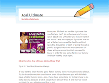 Tablet Screenshot of how-to-get-a-flatter-tummy.weebly.com