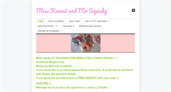 Desktop Screenshot of misskawaiiandmrsquishy.weebly.com