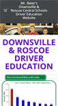 Mobile Screenshot of downsvilledrivereducation.weebly.com