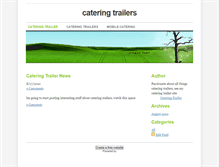 Tablet Screenshot of cateringtrailers.weebly.com