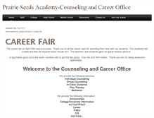 Tablet Screenshot of prairieseedsacademy-counseling.weebly.com