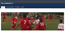 Tablet Screenshot of millenniumfc.weebly.com