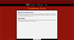 Desktop Screenshot of gammoncity.weebly.com