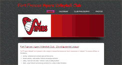 Desktop Screenshot of ffvipersvolleyball.weebly.com