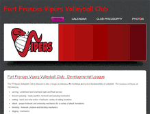 Tablet Screenshot of ffvipersvolleyball.weebly.com