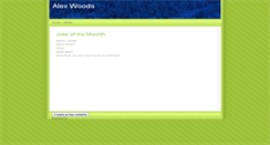 Desktop Screenshot of alexwoods98.weebly.com