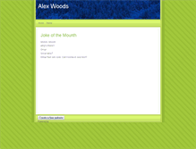 Tablet Screenshot of alexwoods98.weebly.com