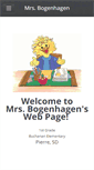 Mobile Screenshot of mrsbogenhagen.weebly.com