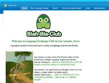 Tablet Screenshot of blah-bla-club.weebly.com