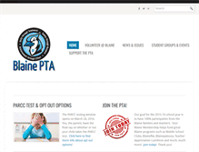 Tablet Screenshot of blainepta.weebly.com