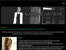 Tablet Screenshot of camilleneviere.weebly.com