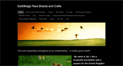 Desktop Screenshot of earthmagicrarebreedsandcraft.weebly.com