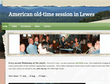 Tablet Screenshot of oldtimelewes.weebly.com